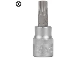 Bgs Technic Antgalis įpresuotas į galvutę | 10 mm (3/8") | T-Star su skyle | (Torx) T55 (2599)