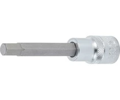 Bgs Technic Antgalis įpresuotas į galvutę | ilgis 100 mm | 12,5 mm (1/2") | hex šešiakampis 9 mm (4268)
