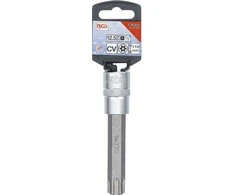 Bgs Technic Antgalis įpresuotas į galvutę | ilgis 110 mm | 12,5 mm (1/2") | T-star su skyle (Torx) T70 (5103-TB70)