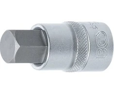 Bgs Technic Antgalis įpresuotas į galvutę | 12,5 mm (1/2") | hex šešiakampis 17 mm (5184-H17)