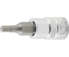 Bgs Technic Antgalis įpresuotas į galvutę | 6.3 mm (1/4") | hex šešiakampis 1/8" (2741)