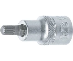 Bgs Technic Antgalis įpresuotas į galvutę | 12,5 mm (1/2") | Spline (XZN) M8 (4352)