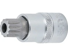Bgs Technic Antgalis įpresuotas į galvutę | 12,5 mm (1/2") | Spline su skyle (XZN) M16 (4356)