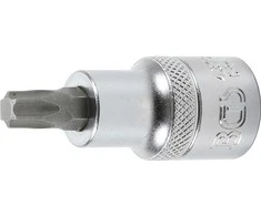 Bgs Technic Antgalis įpresuotas į galvutę | 12.5 mm (1/2") | T-Star (Torx) T45 (4373)