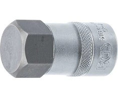 Bgs Technic Antgalis įpresuotas į galvutę | 12,5 mm (1/2") | hex šešiakampis 26 mm (5184-H26)