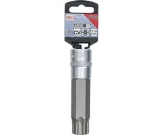 Bgs Technic Antgalis įpresuotas į galvutę | lgis 110 mm | 12,5 mm (1/2") | T-Star su skyle (Torx) T100 (5103-TB100)