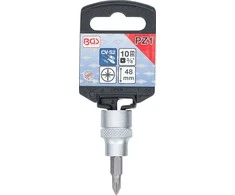 Bgs Technic Antgalis įpresuotas į galvutę | 10 mm (3/8") | Kryžminis PZ1 (2550)