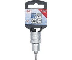 Bgs Technic Antgalis įpresuotas į galvutę | 12,5 mm (1/2") | T-Star (Torx) T27 (4367)