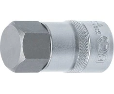 Bgs Technic Antgalis įpresuotas į galvutę | 12,5 mm (1/2") | hex šešiakampis 24 mm (5184-H24)
