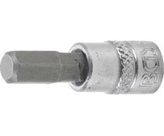 Bgs Technic Antgalis įpresuotas į galvutę | 6,3 mm (1/4") | hex šešiakampis 7 mm (2501)