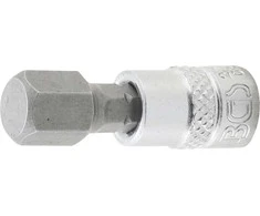 Bgs Technic Antgalis įpresuotas į galvutę | 6.3 mm (1/4") | hex šešiakampis 3/8" (2748)