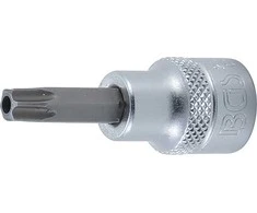 Bgs Technic Antgalis įpresuotas į galvutę | 10 mm (3/8") | T-Star su skyle | (Torx) T40 (2575)