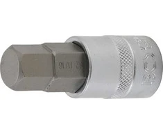 Bgs Technic Antgalis įpresuotas į galvutę | ilgis 70 mm | 12.5 mm (1/2") | hex šešiakampis 11/16" (2752)