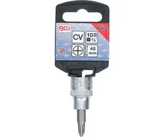 Bgs Technic Antgalis įpresuotas į galvutę | 10 mm (3/8") | Kryžminis PH2 (2554)