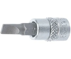 Bgs Technic Antgalis įpresuotas į galvutę | 6,3 mm (1/4") | Plokščias SL 5,5 mm (2494)