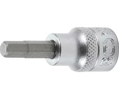 Bgs Technic Antgalis įpresuotas į galvutę | 10 mm (3/8") | hex šešiakampis 6 mm (2579)