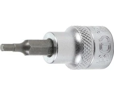 Bgs Technic Antgalis įpresuotas į galvutę | 10 mm (3/8") | hex šešiakampis 3 mm (2576)