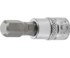 Bgs Technic Antgalis įpresuotas į galvutę | 6,3 mm (1/4") | hex šešiakampis 8 mm (2502)
