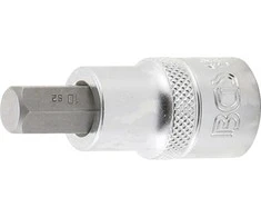 Bgs Technic Antgalis įpresuotas į galvutę | 12,5 mm (1/2") | hex šešiakampis 10 mm (4255)