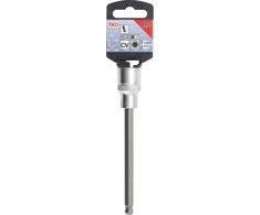 Bgs Technic Antgalis įpresuotas į galvutę | ilgis 140 mm | 12,5 mm (1/2") | šešiakampis su šarnyru 8 mm (4258-8)