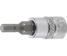 Grąžtas Bgs Technic Antgalis įpresuotas į galvutę | 6,3 mm (1/4") | hex šešiakampis 4 mm (2498)