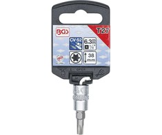 Bgs Technic Antgalis įpresuotas į galvutę | 6.3 mm (1/4") | T-Star (Torx) T27 (2594)