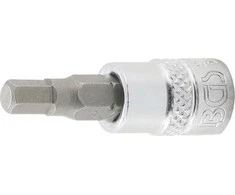 Bgs Technic Antgalis įpresuotas į galvutę | 6.3 mm (1/4") | hex šešiakampis 3/16" (2743)