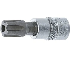 Bgs Technic Antgalis įpresuotas į galvutę 5 kampų | 6.3 mm (1/4") | T-Star su skyle (Torx) TS50 (5184-TS50)