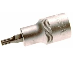 Bgs Technic Antgalis įpresuotas į galvutę | 12,5 mm (1/2") | Spline (XZN) M5 (4350)