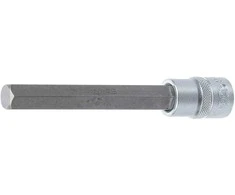 Bgs Technic Antgalis įpresuotas į galvutę | ilgis 140 mm | 12,5 mm (1/2") | hex šešiakampis 14 mm (4274)