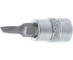 Bgs Technic Antgalis įpresuotas į galvutę | 6,3 mm (1/4") | plokščias SL 4 mm (2493)