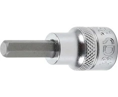 Bgs Technic Antgalis įpresuotas į galvutę | 10 mm (3/8") | Hex šešiakampis 1/4" (2725)