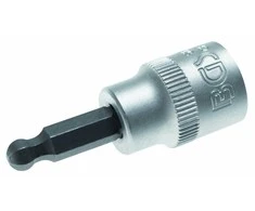 Bgs Technic Antgalis įpresuotas į galvutę | 10 mm (3/8") | hex šešiakampis | su šarnyru 5.5 mm (5113)