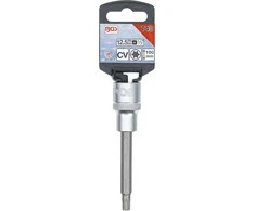 Bgs Technic Antgalis įpresuotas į galvutę | ilgis 100 mm | 12,5 mm (1/2") | T-star (Torx) T40 (4472)