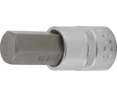 Bgs Technic Antgalis įpresuotas į galvutę | ilgis 70 mm | 12.5 mm (1/2") | hex šešiakampis 3/4" (2754)