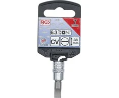 Bgs Technic Antgalis įpresuotas į galvutę | 6,3 mm (1/4") | Plokščias SL 7,0 mm (2496)