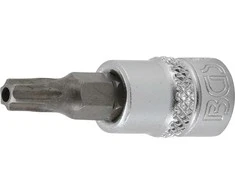 Bgs Technic Antgalis įpresuotas į galvutę | 6.3 mm (1/4") | T-star su skyle (Torx) T27 (2361)