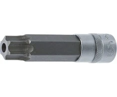 Bgs Technic Antgalis įpresuotas į galvutę | lgis 110 mm | 12,5 mm (1/2") | T-Star su skyle (Torx) T100 (5103-TB100)