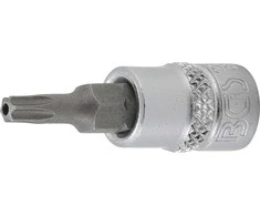 Grąžtas Bgs Technic Antgalis įpresuotas į galvutę | 6.3 mm (1/4") | T-star su skyle (Torx) T20 (2359)