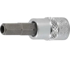Bgs Technic Antgalis įpresuotas į galvutę | 6,3 mm (1/4") | hex šešiakampis su skyle 6 mm (5156-6)