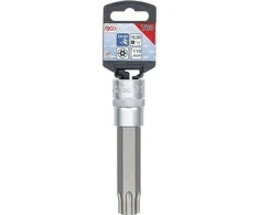 Bgs Technic Antgalis įpresuotas į galvutę | lgis 110 mm | 12,5 mm (1/2") | T-Star su skyle (Torx) T80 (5103-TB80)