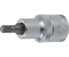 Bgs Technic Antgalis įpresuotas į galvutę | 12,5 mm (1/2") | Spline (XZN) M6 (4351)