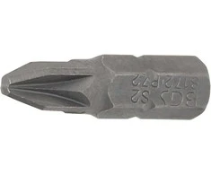 Bgs Technic Antgalis kryžminis | 6,3 mm (1/4") | Kryžminis PZ2 (8172)