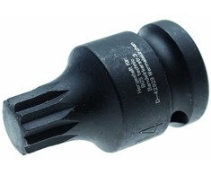 Bgs Technic Antgalis smūginis | 12,5 mm (1/2") | Spline (XZN) M14 (5381-M14)