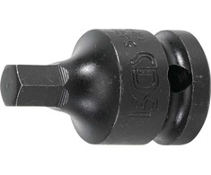Bgs Technic Antgalis smūginis | 12,5 mm (1/2") | Hex šešiakampis 9 mm (5485-9)