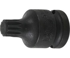 Bgs Technic Antgalis smūginis | 12,5 mm (1/2") | Spline (XZN) M12 (5381-M12)