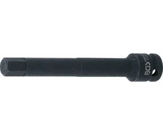 Bgs Technic Antgalis smūginis | 150 mm ilgio | 12,5 mm (1/2") | Hex šešiakampis 14 mm (5490-H14)