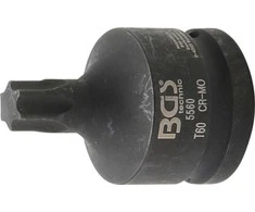 Bgs Technic Antgalis smūginis | 20 mm (3/4") T-Star (Torx) T60 (5560)