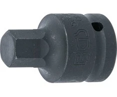 Grąžtas Bgs Technic Antgalis smūginis | 20 mm (3/4") | hex šešiakampis 17 mm (5054-17)
