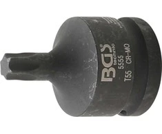 Bgs Technic Antgalis smūginis | 20 mm (3/4") T-Star (Torx) T55 (5555)